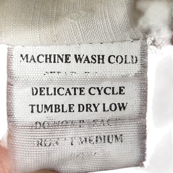 Shiraleah Chicago White Beaded V Neck Trimmed Tunic Top Women Size Medium - Picture 4 of 5